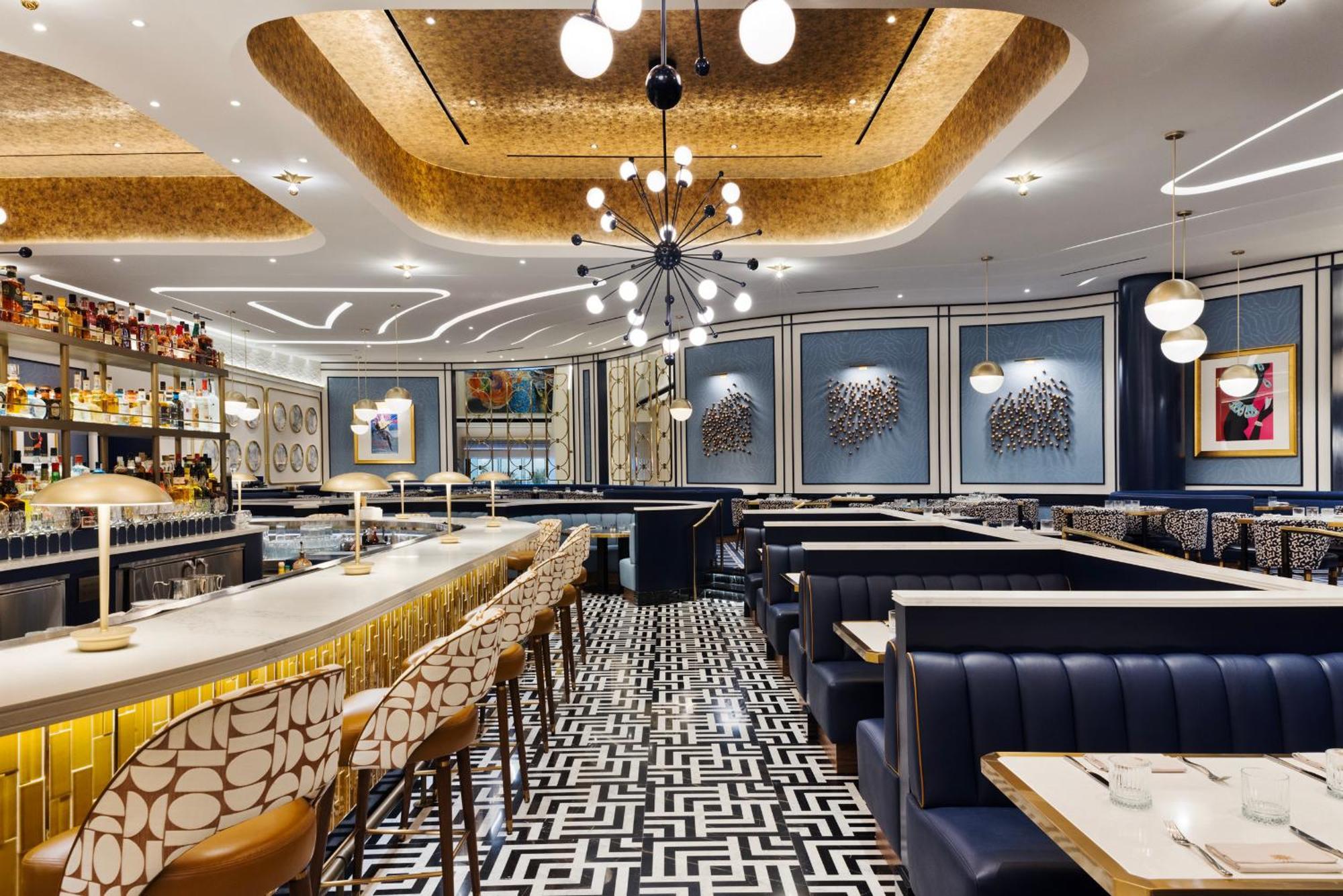 Fontainebleau Las Vegas Luaran gambar The interior of the restaurant