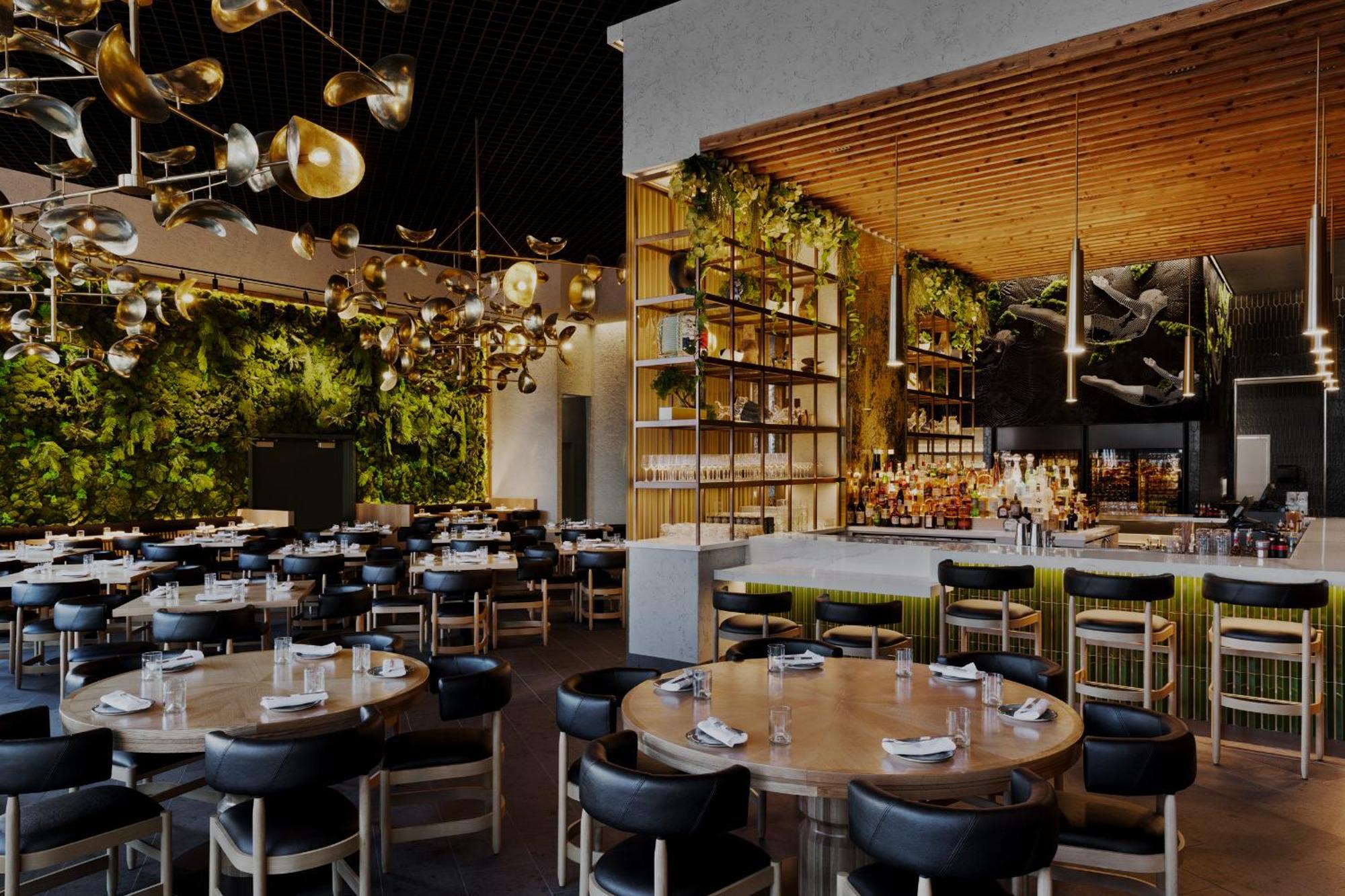 Fontainebleau Las Vegas Luaran gambar Interior of the restaurant